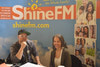 Johnny Rocket and Hollie Taylor from ShineFM broadcast live.